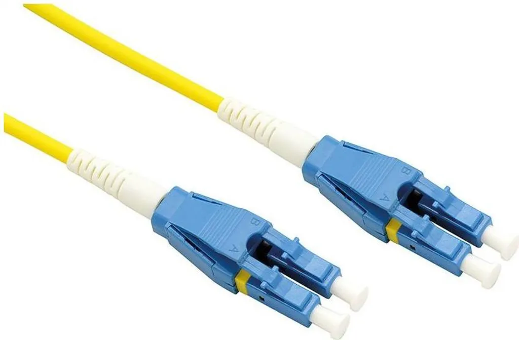 ROLINE 21.15.8789 Cavo Fibra Ottica 10m LC/LC Simplex Giallo OS2