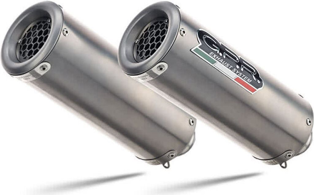 GPR M3 Titan Slip-On Auspuffanlagen genehmigt für Ducati 999