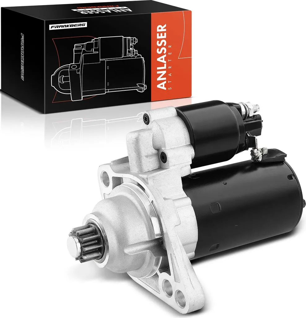 Frankberg Starter Motorino Avviamento Premium VW Golf VI Seat Skoda