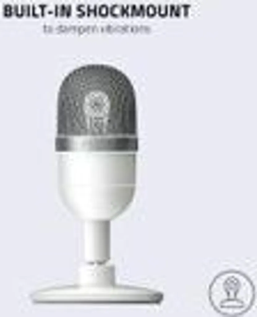 Micro USB Razer Seiren Mini White avec Directivité Supercardioïde - 10