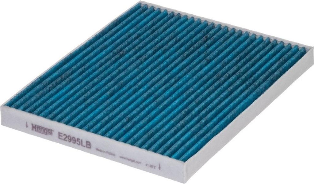 Innenraumfilter antiviral 239-192 mm 20 mm HENGST FILTER für u.a. HYUNDAI TUCSON