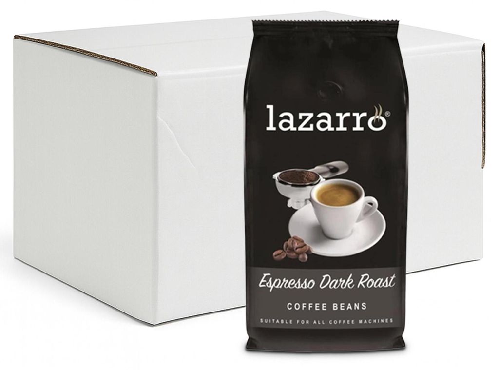 Kaffee lazarro Bohnen dunkel geröstet 1kg | 1 Beutel | 8 Produktbild 