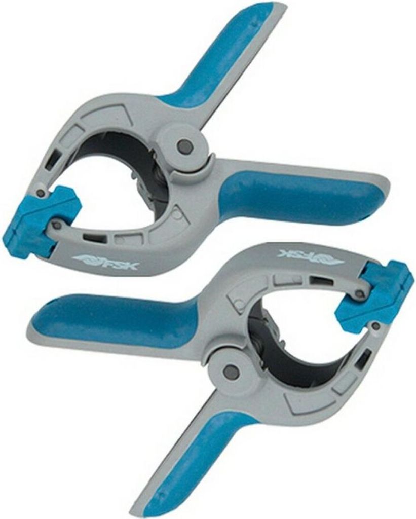 Ferrestock Fskprs001 100 Mm Federklemme 2 Einheiten Silber Silber One Size
