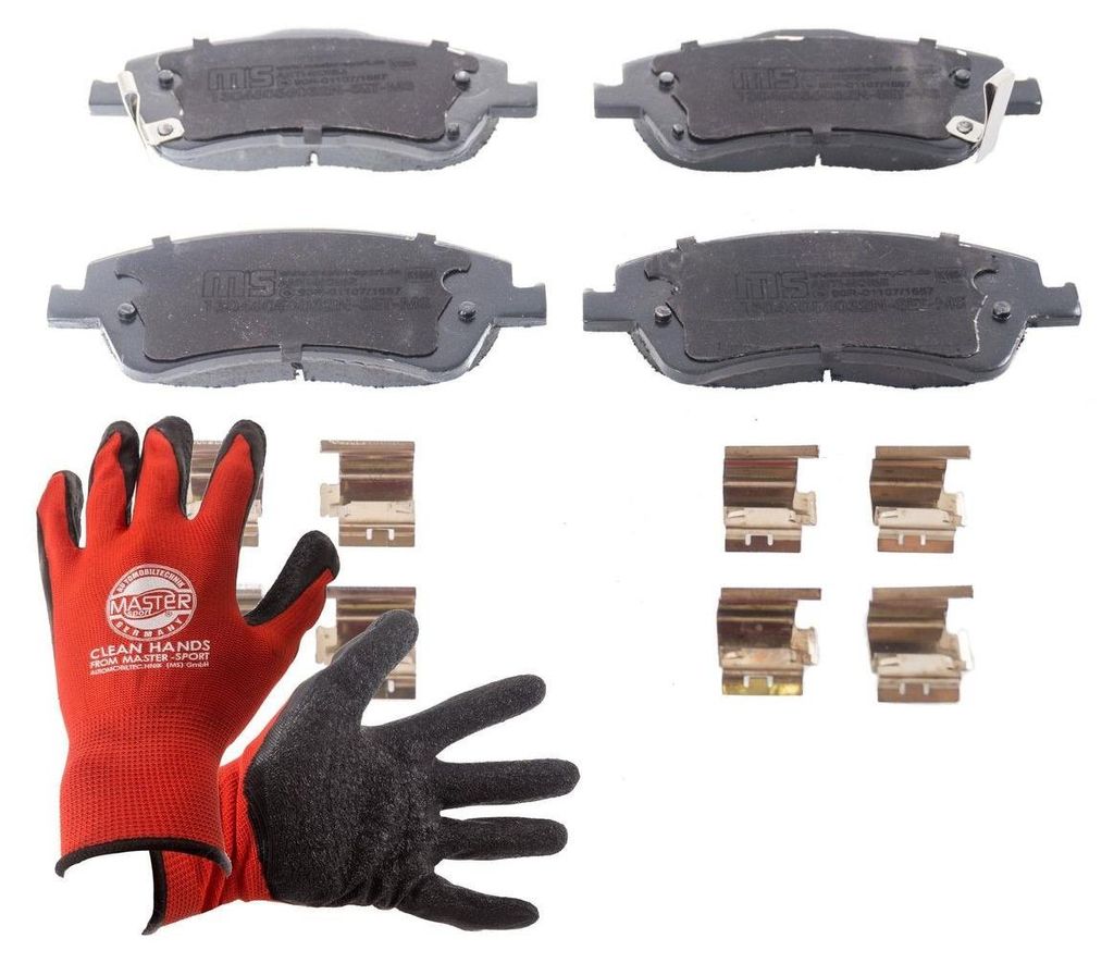 MASTER-SPORT Bremsbeläge Satz Vorne für TOYOTA AURIS (NRE15, ZZE15, ADE15, ZRE15, NDE15) 13046056032N-SET-MSP