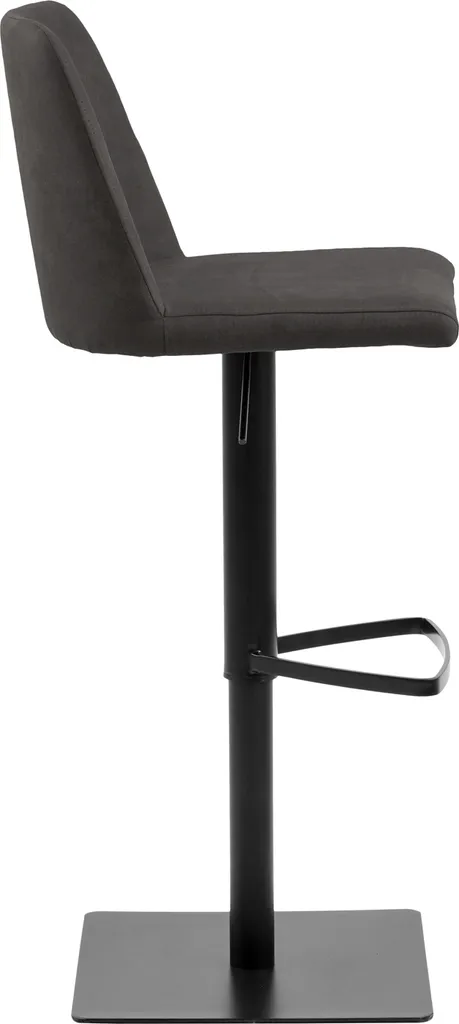 Sgabello Avanja Antracite Regolabile | Arredo Bar Moderno e Chic - 3