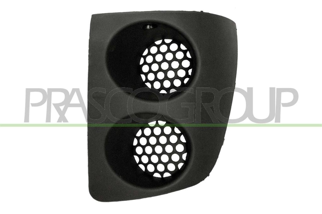 PRASCO Lüftungsgitter Grill Stoßfänger für FIAT Strada Pickup (178) Schwarz