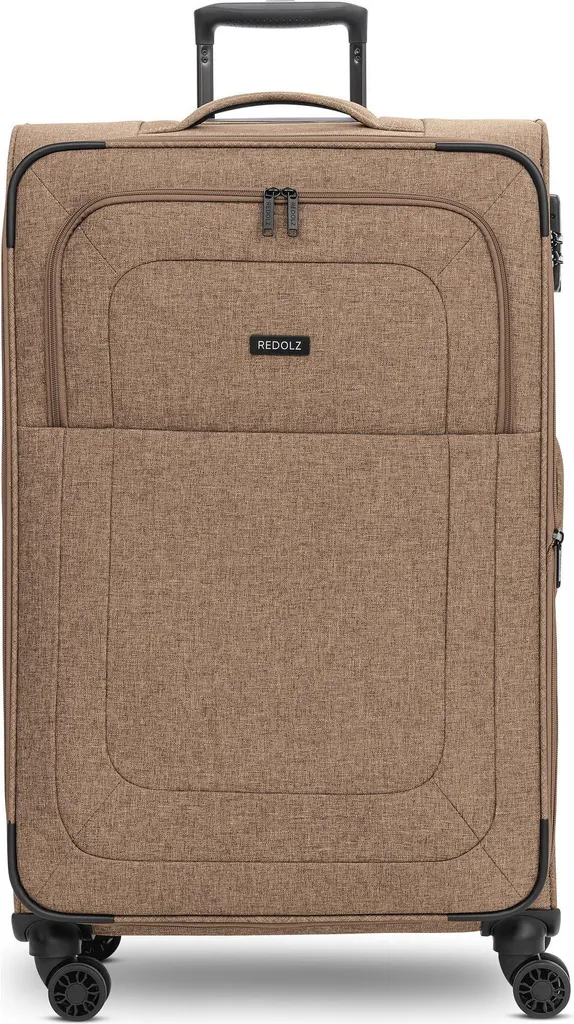 Grande Valise de Voyage Redolz Essentials 12 Coffee Brun format XL 79cm