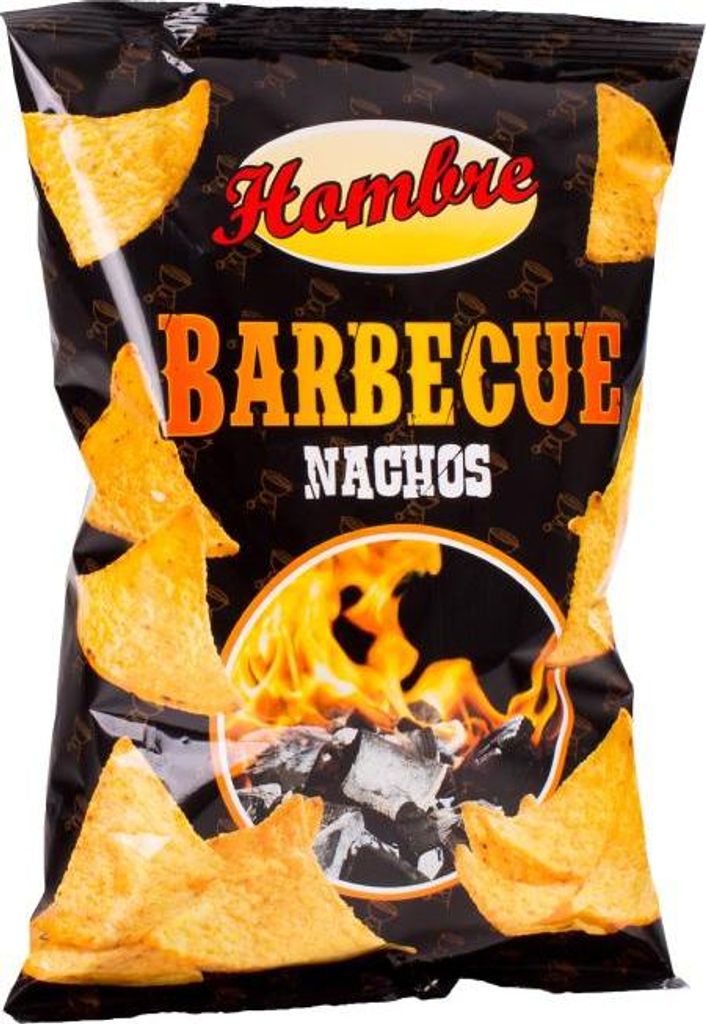 Hombre Nachos Barbecue 125g