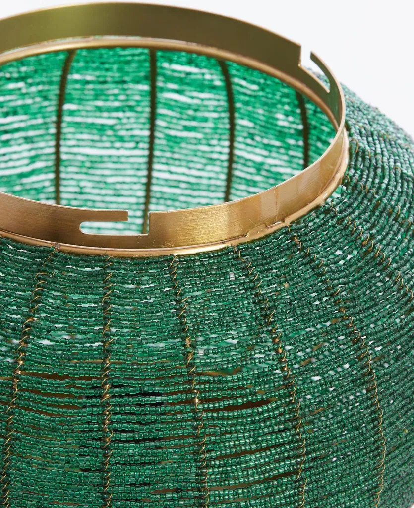 Lampada Cetara Light & Living Verde e Bronzo: Design Orientale E27 - 3