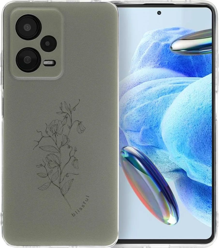 Cover imoshion Floral Green per Redmi Note 12 Pro 5G | Protezione Chic