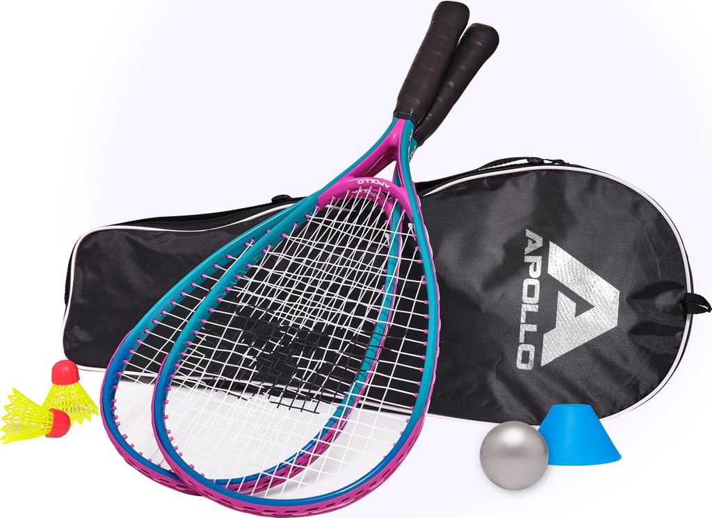 Apollo Badminton Speed Pro Blau/Pink Produktbild 