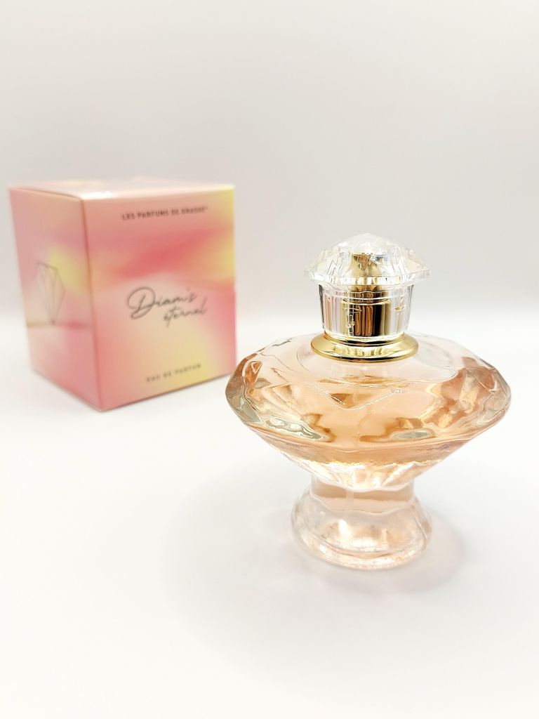 Französisches Damenparfüm – Diamis Eternal – ein bezauberndes Eau de Parfum in einem eleganten Flakon – mit Bergamotte, Orangenblüte und V...
