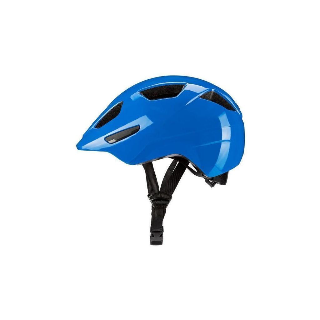 KED Dyno Kinderhelm – Sicherer Fahrradhelm mit In-Mold Technologie, Verstellbarer Passform & Reflektoren, Farbe: Ranger Blue Glossy Größe: 52-5...