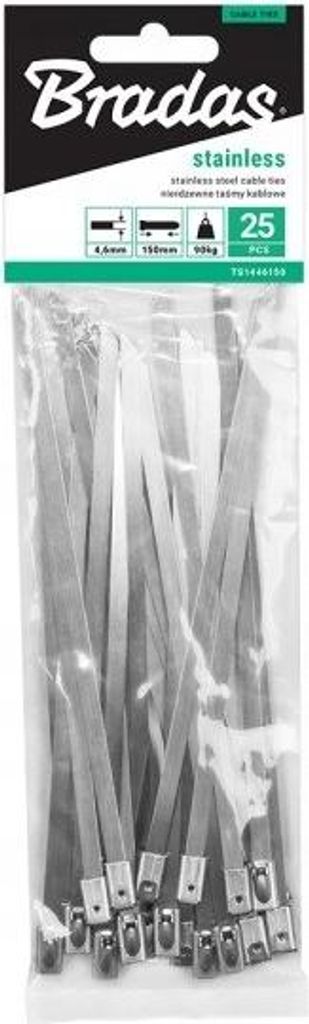 Bradas TS1446200 Kabelbinder 4,6 mm x 200 mm 25 Stück