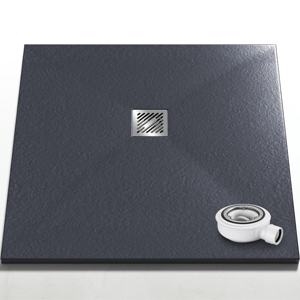 Mai & Mai Duschwanne 100x100x3cm Duschtasse aus Mineralguss Produktbild 
