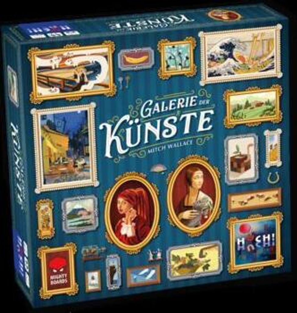 HUCH! | Galerie der Künste | Besonderes Familienspiel | 116 Produktbild 