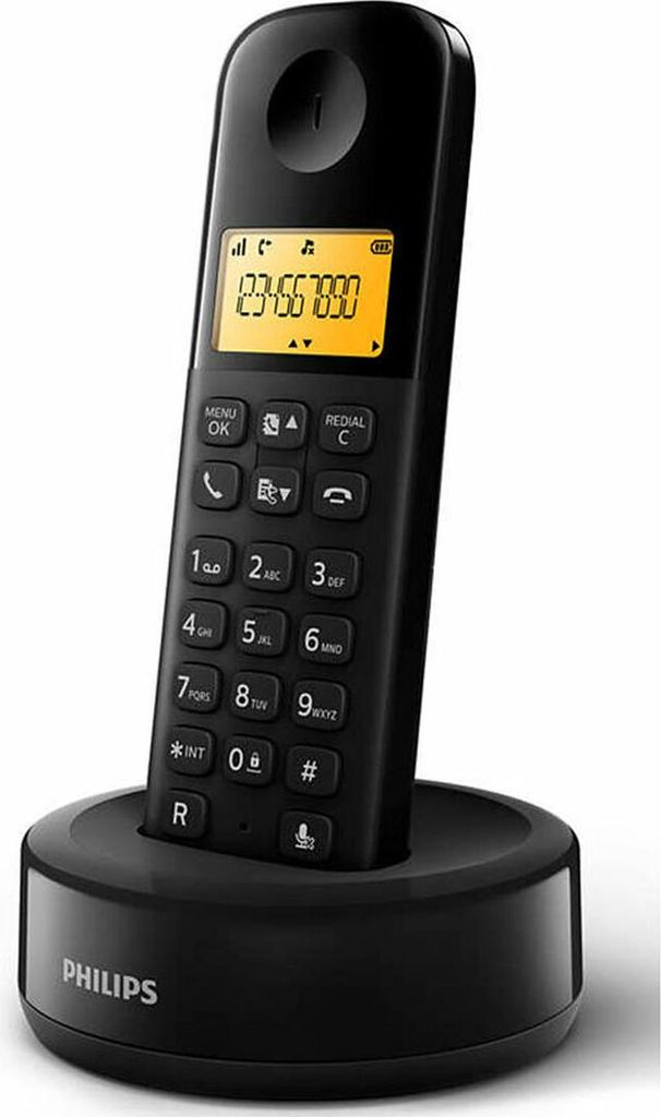 Téléphone Fixe Sans Fil D1601b/34 Philips - Philips Image du produit 