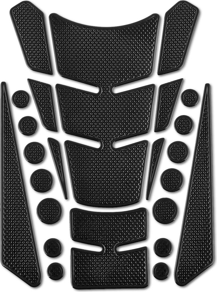 Tankpad Set Motorrad / Tankschutz Aufkleber TF2 universal Produktbild 
