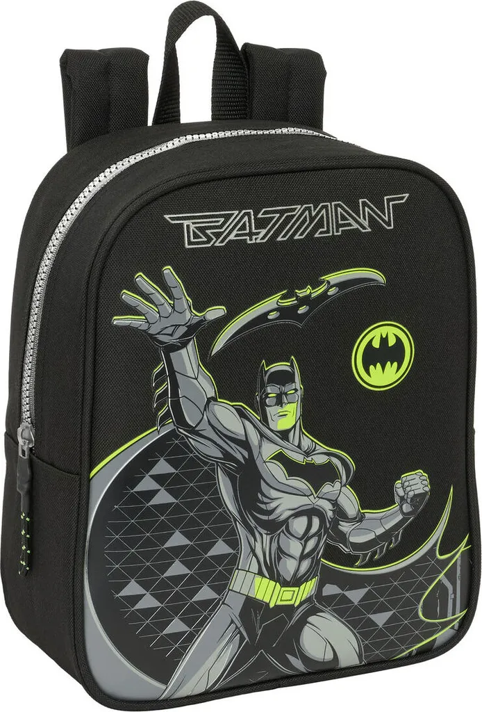 Zaino scuola Batman Game over Nero 22 x 27 x 10 cm