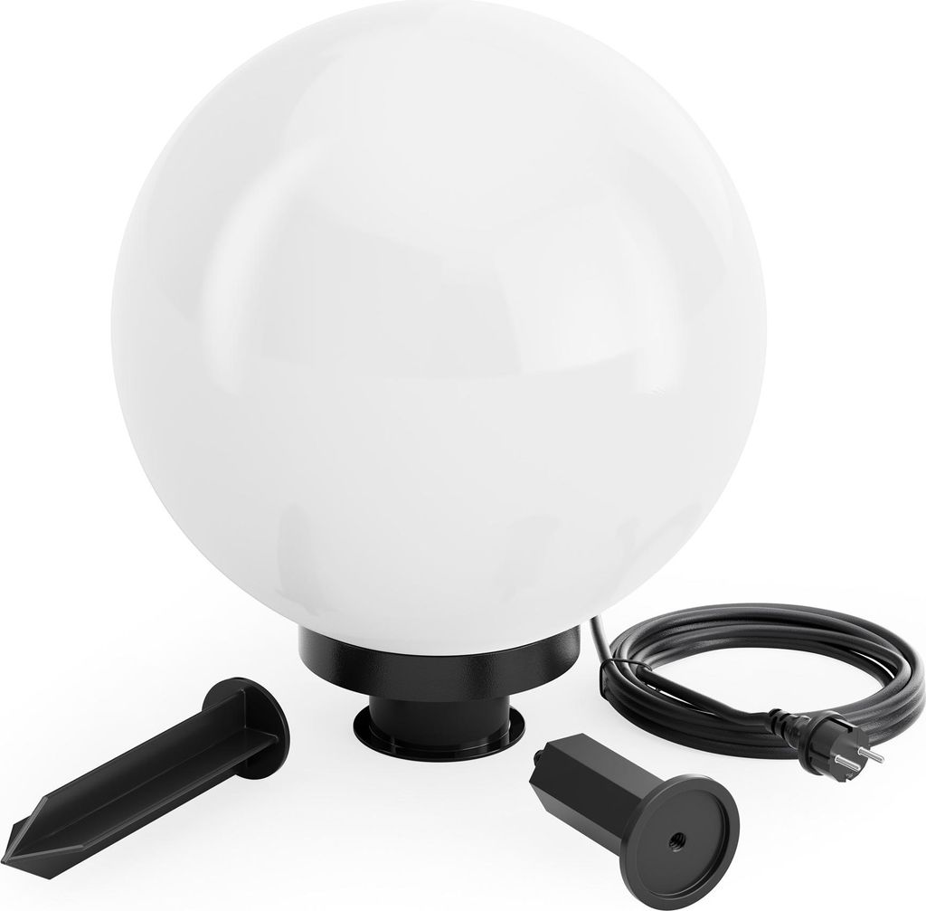 Wiltec luce a globo Ø 30 cm con picchetto a terra, luce da Immagine del prodotto 