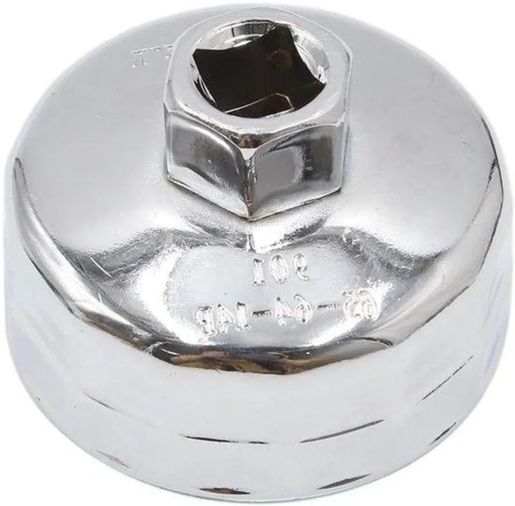 Extracteur de filtre à huile 64 mm en aluminium pour moteurs essence et diesel