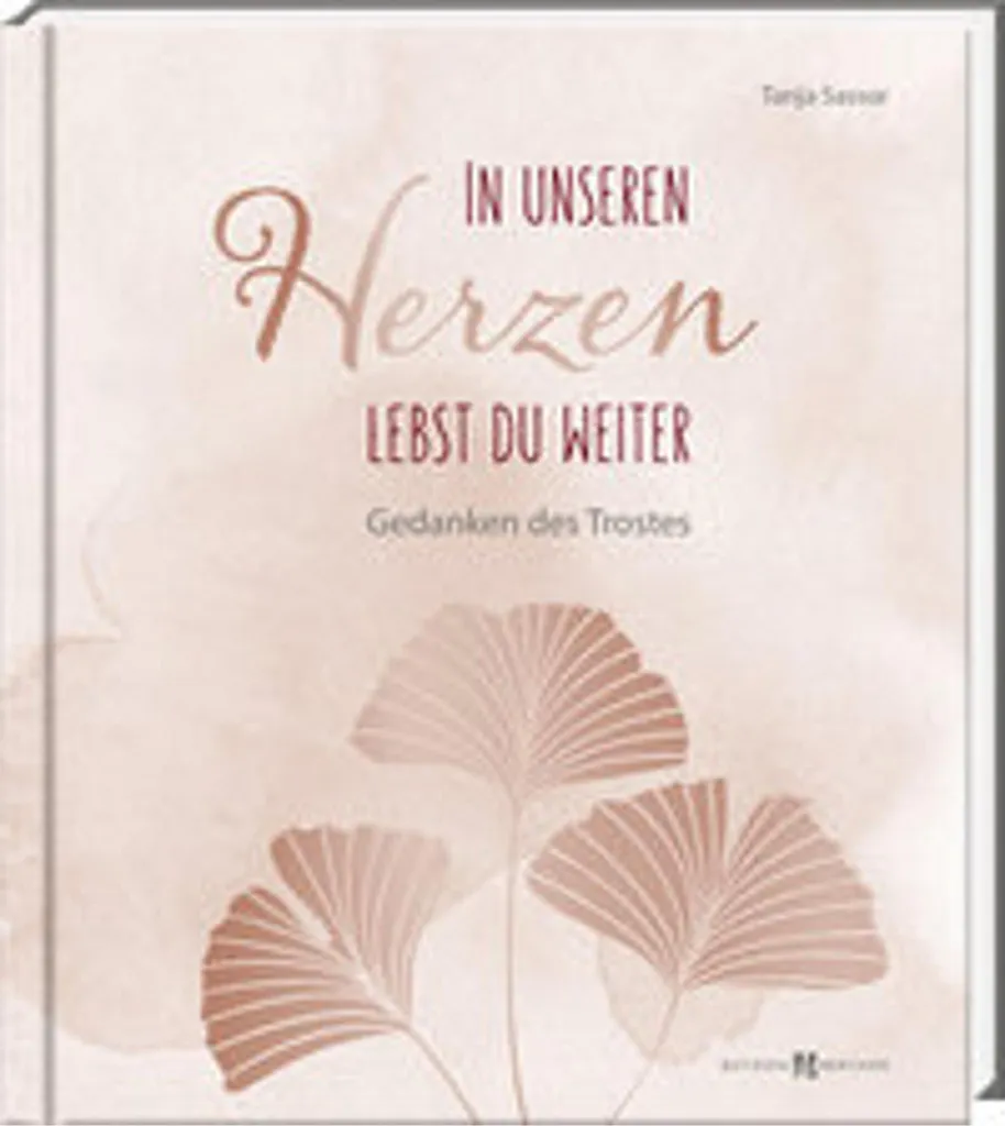 Stèle commémorative In unseren Herzen lebst du weiter pour jardin du repos