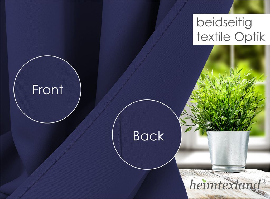 heimtexland ® Verdunkelungsvorhang Thermogardine Produktbild 5