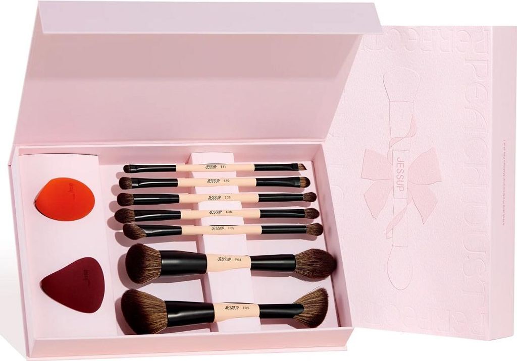 Jessup Peach Dust Perfection Beauty Kit Pinceaux de Image du produit 
