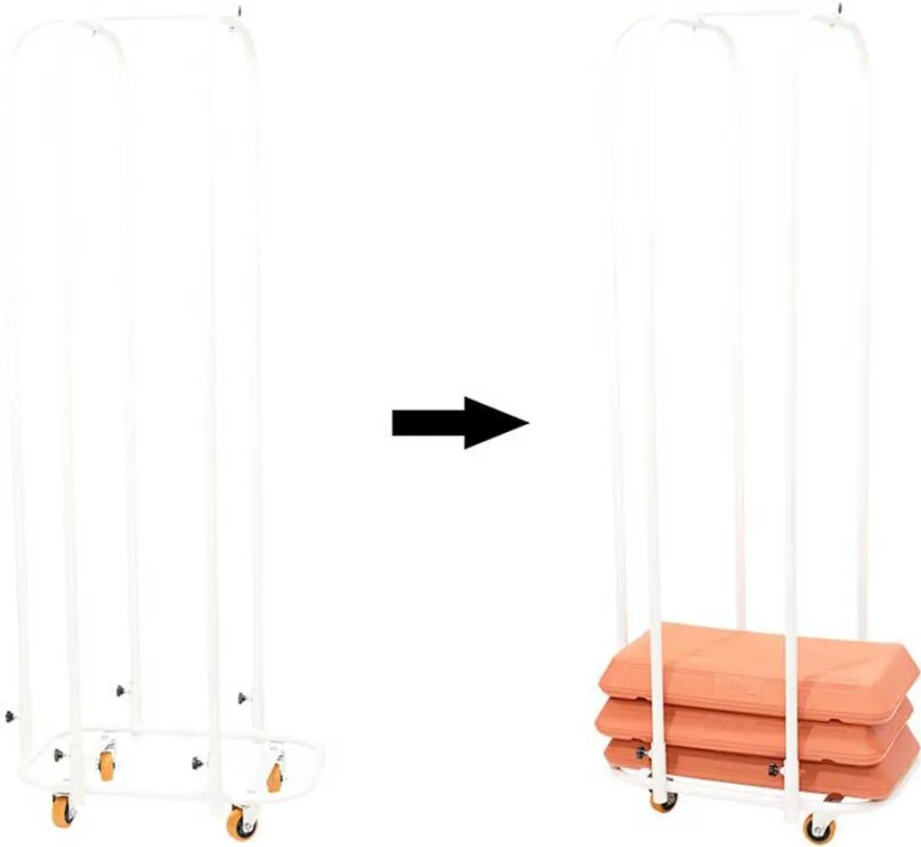 Mobilier Ministeps multicolore pour planches de motricité - Design Pro