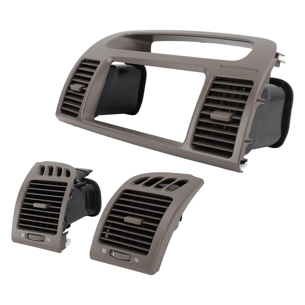 Grille d'aération centrale et panneau de sortie de climatisation auto