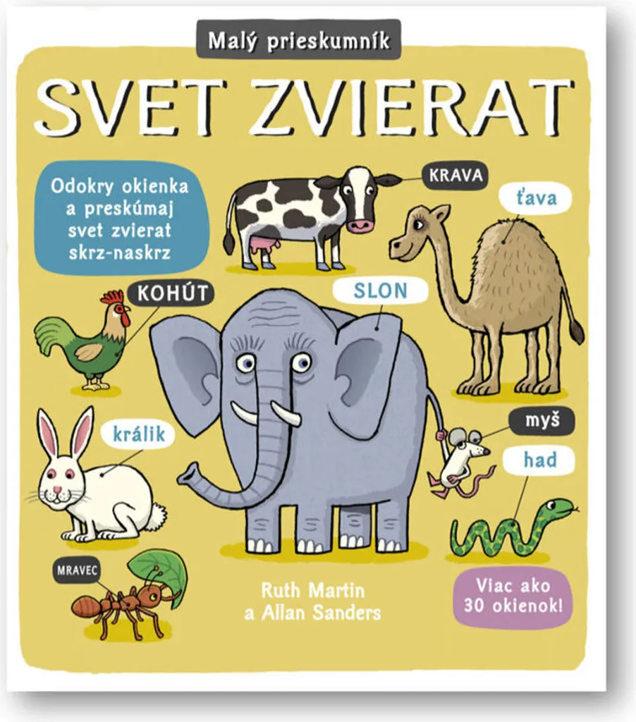 Livre Svet zvierat par Ruth Martin - Encyclopédie Illustrée des Animaux