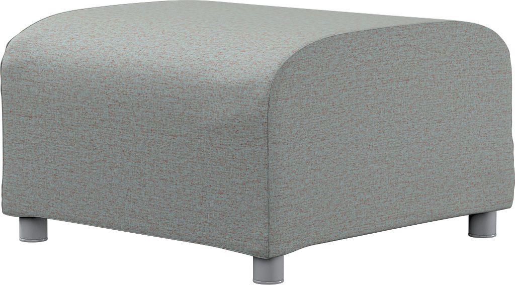 Dekoria Bezug für Klippan Hocker, blau, Husse, Klippan Hocker