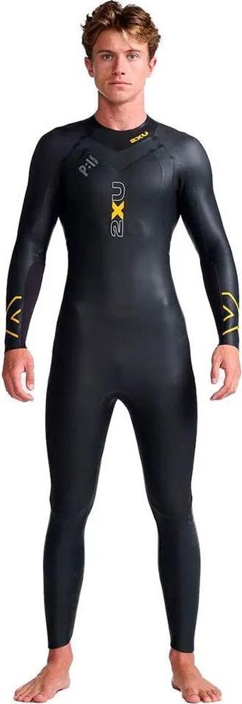 2xu Mw4991c Propel 1 Langarm-neoprenanzug Schwarz XL Mann Schwarz XL