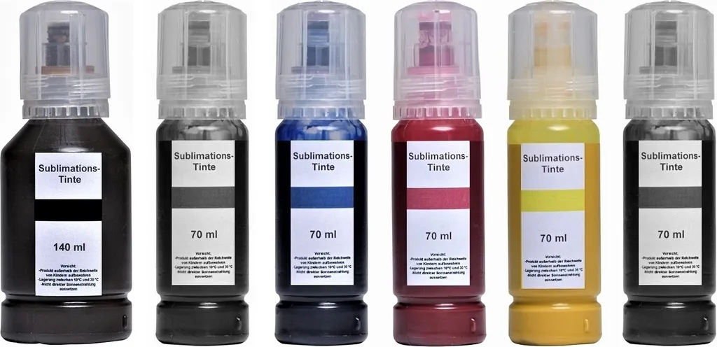 Encre Sublimation 114 pour Epson EcoTank ET-8550 ET-8500 - 6 Couleurs