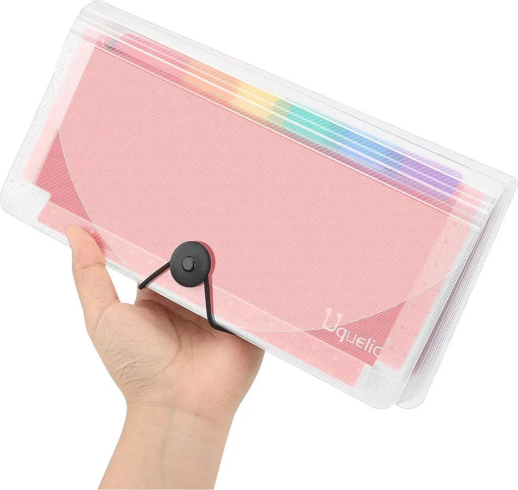 Trieur document A4 transparent 13 positions en plastique - 2 pièces - 4