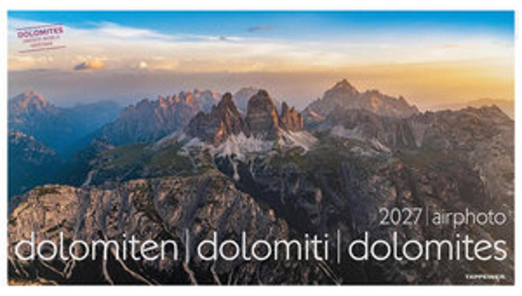 Letecký kalendář Dolomity 2027 Obrázek produktu 