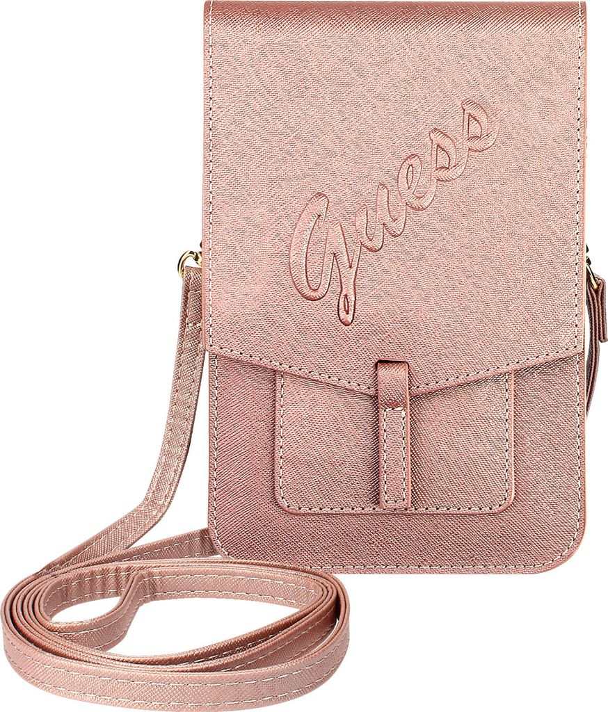 Guess Handtasche GUWBRSAVSPI pink / pink Saffiano Script Produktbild 