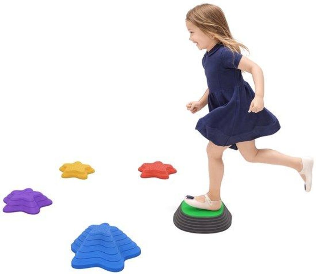 Balkenspiel, antislip, Steine, Balance-Spiel, bis 80 kg