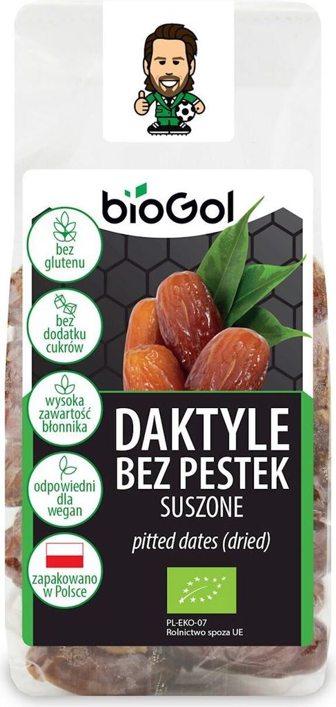 Kernlose getrocknete Datteln, glutenfrei, 150 g - BIOGOL