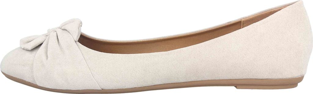 Fitters Footwear Maike Ballerinas in Übergrößen Grau 2.589641 Grey große Damenschuhe