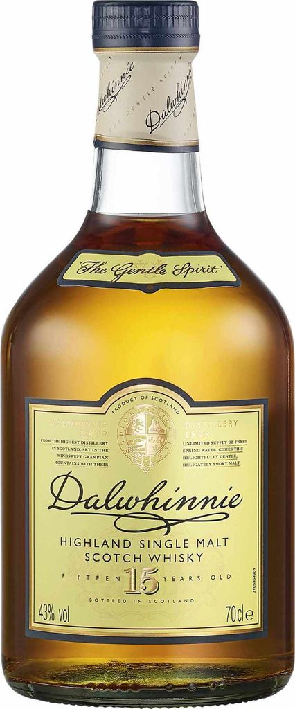 Dalwhinnie 15 Years Highland Single Malt Scotch Whisky v Obrázok produktu 6
