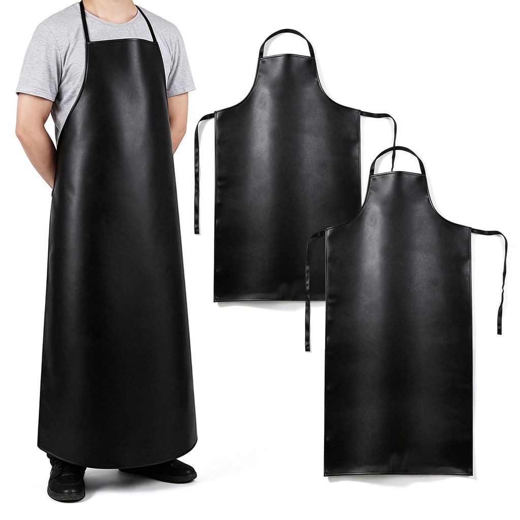 3er-Set wasserdichte Arbeitsschürzen, 2x118x68 cm + 1x78x68 cm, ölbeständig