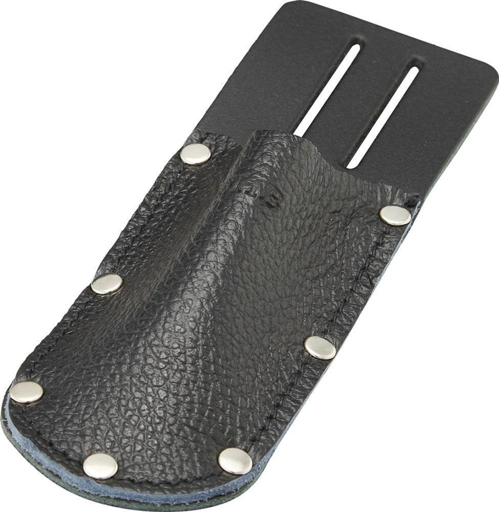 FHB Messertasche TRISTAN, Vollrindleder, schwarz Produktbild 