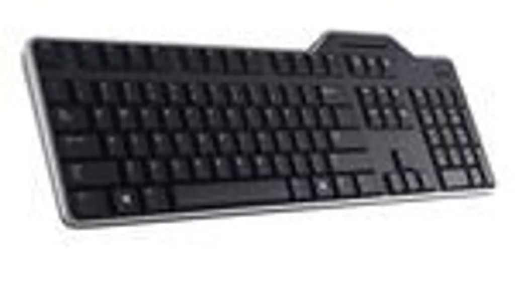 Clavier Professionnel Dell KB813 Noir QWERTY pour Poste Sécurisé USB