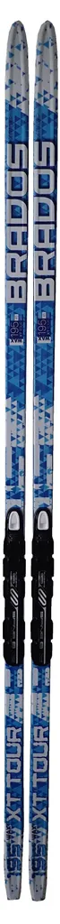 Skis de fond Acra Brados XT Tour 195 cm fixations NNN : glisse sans effort