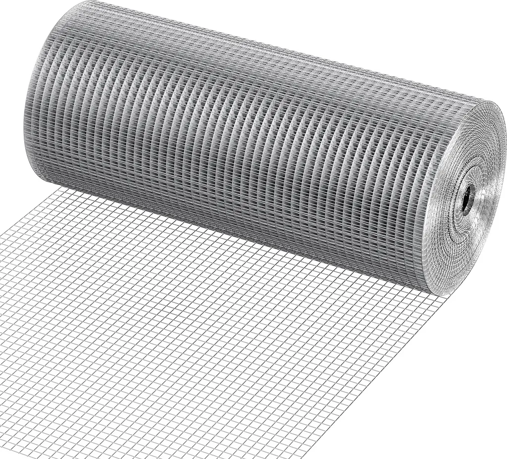Rete per Giardino e Gabbie SucceBuy 1/2" x 100ft Calibro 19 Zincata