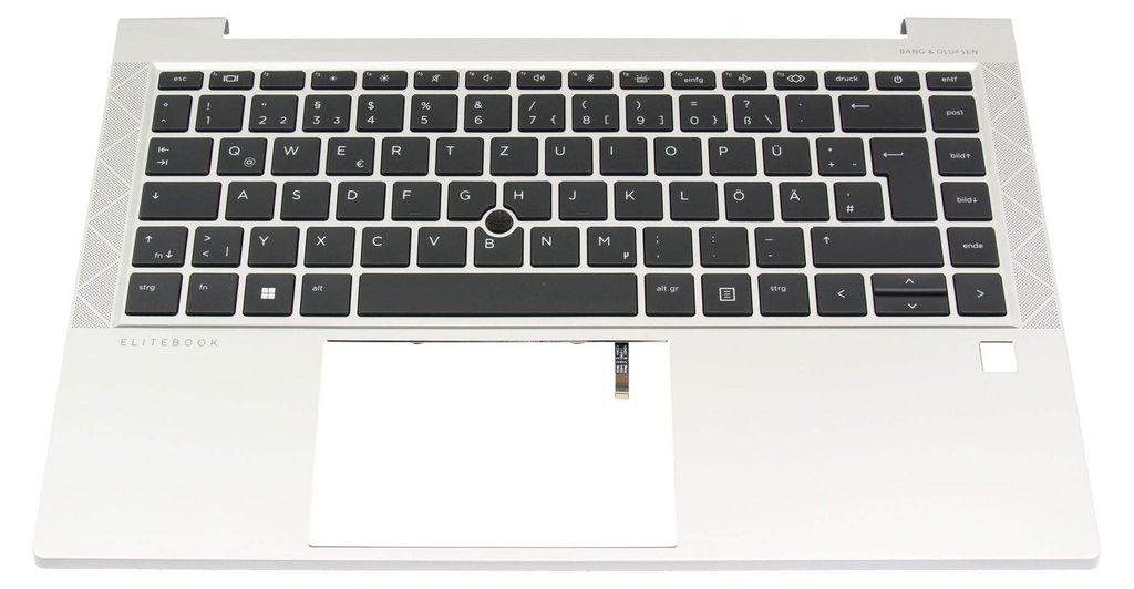 Hp Top Cover W/ Kbd Cp+Ps Bl Gr