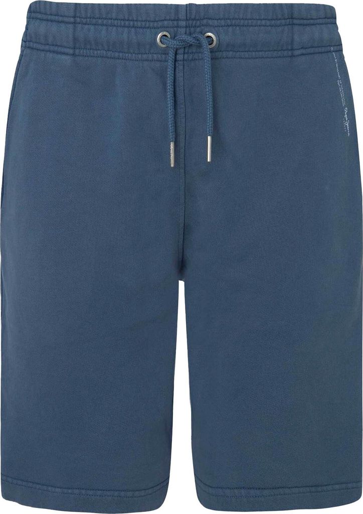 Pepe Jeans Herren Jersey-Shorts - DAVID SHORT, Sweatshorts, Jogginghose, Baumwolle Blau 2XL