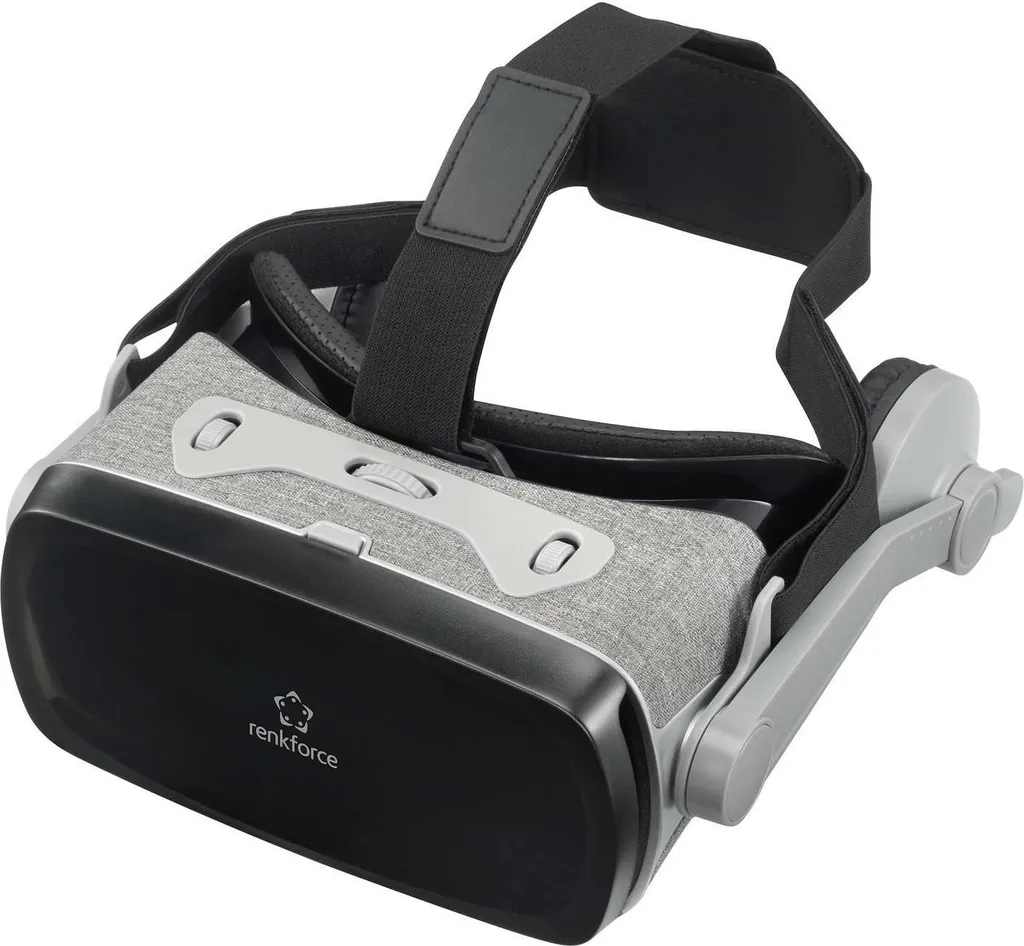 Casque VR Renkforce RF-VRG-300 pour Vidéos 360 et Jeux Mobiles 3D