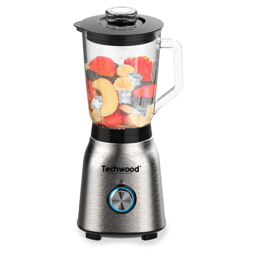 Mixeur Techwood TBLI-1250 Puissant 500W avec Bol Gradué Grande Capacité